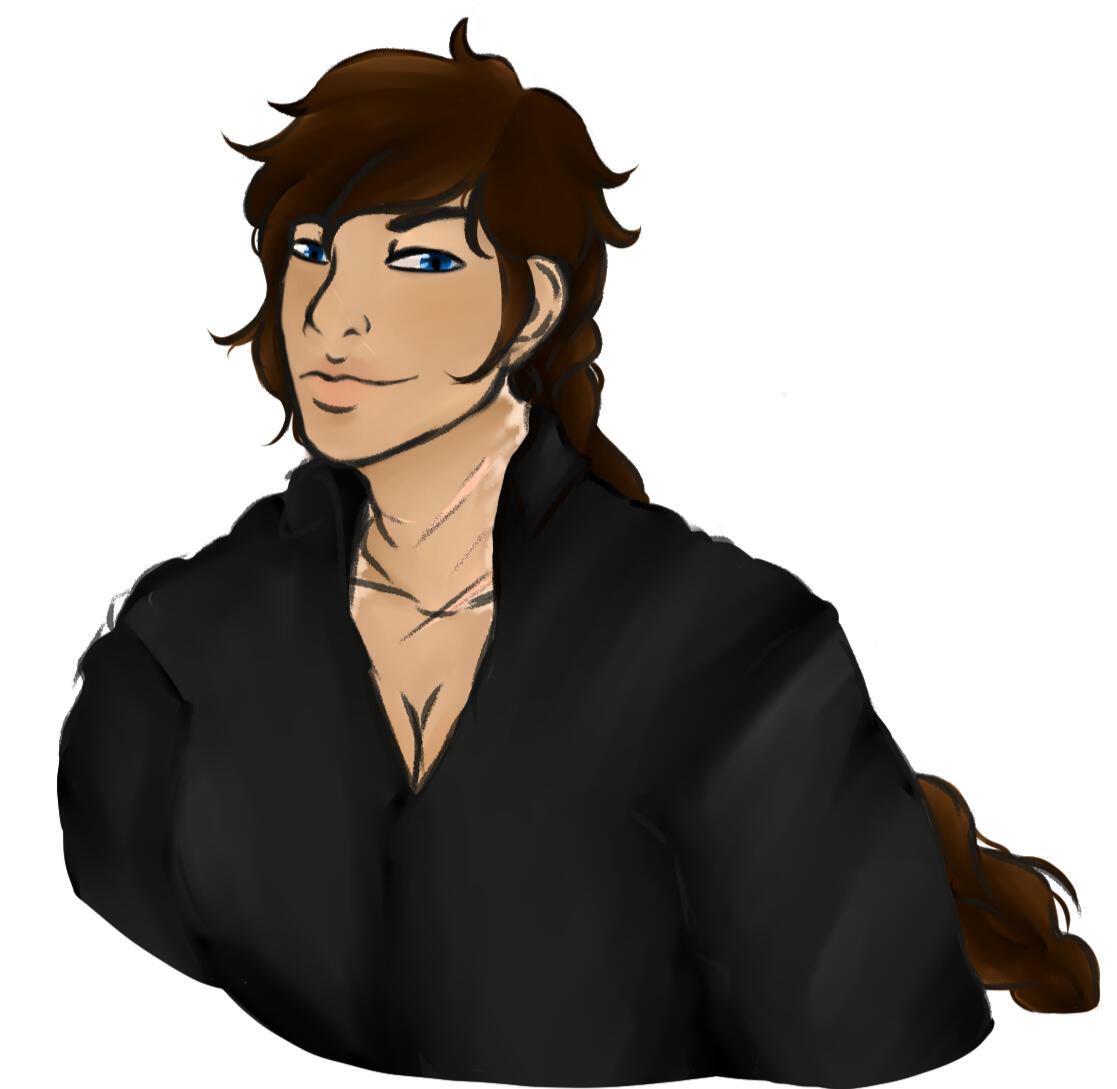 Vivian with long hair